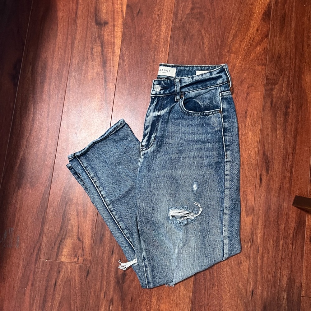 Pacsun ripped mom jeans